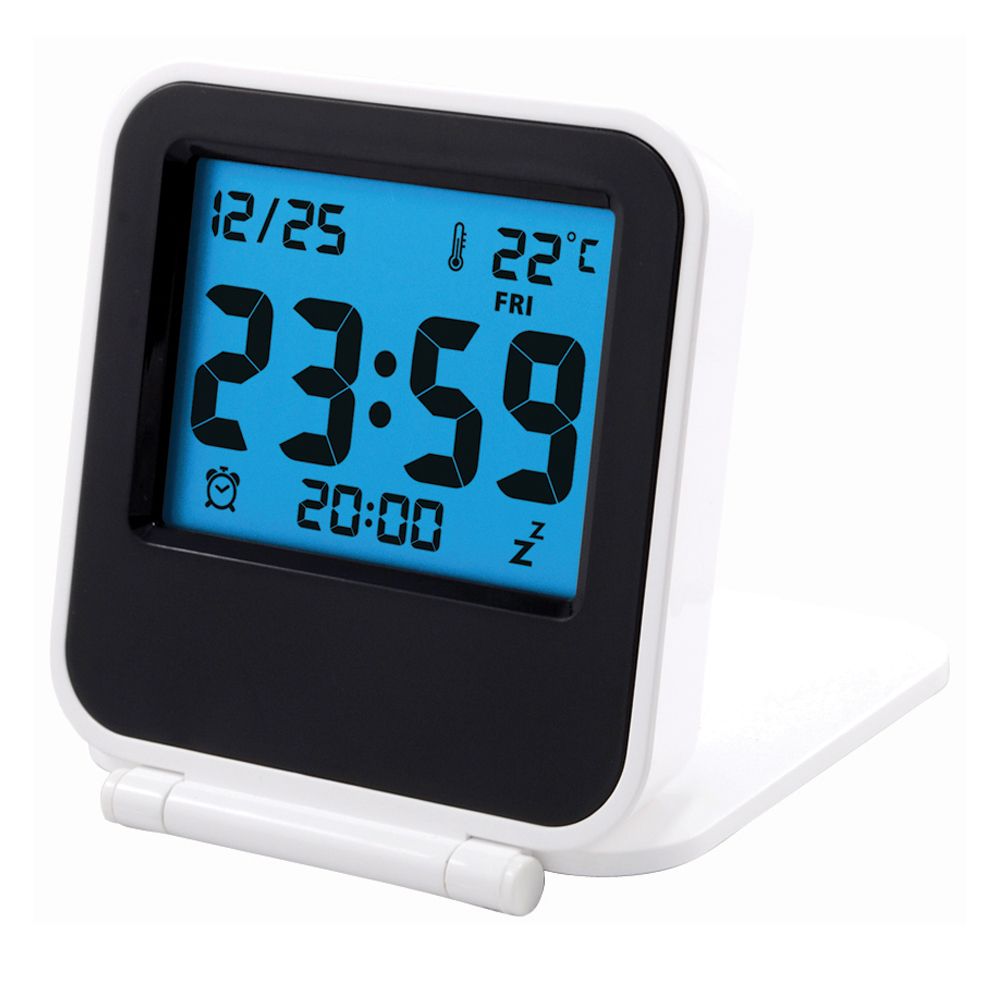 Digital Travel Alarm Clock therange.co.nz